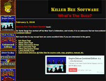 Tablet Screenshot of killerbeesoftware.com